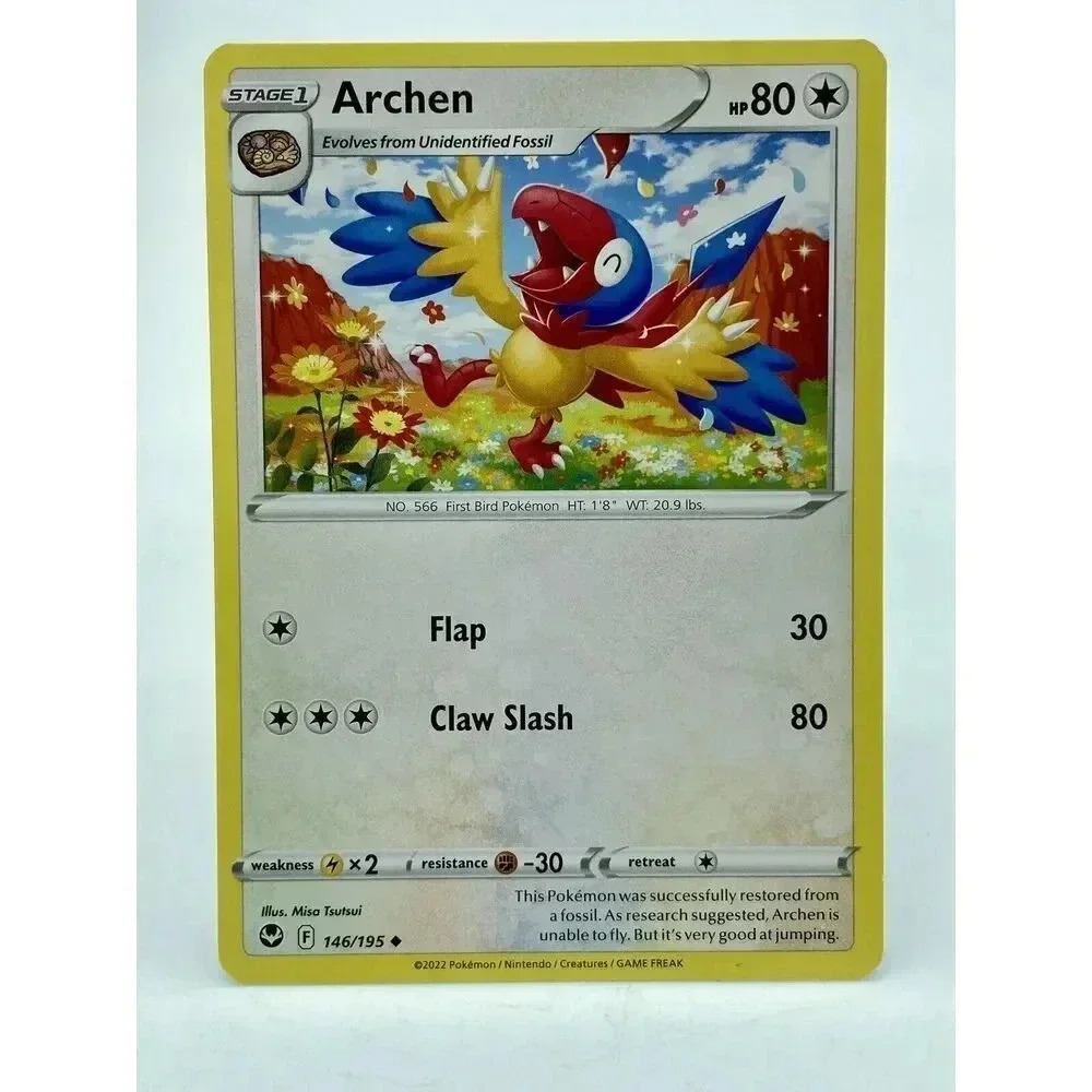 Archen 146/195 Sword & Shield: Silver Tempest Non-Holo Pokémon TCG Mint Unplayed
